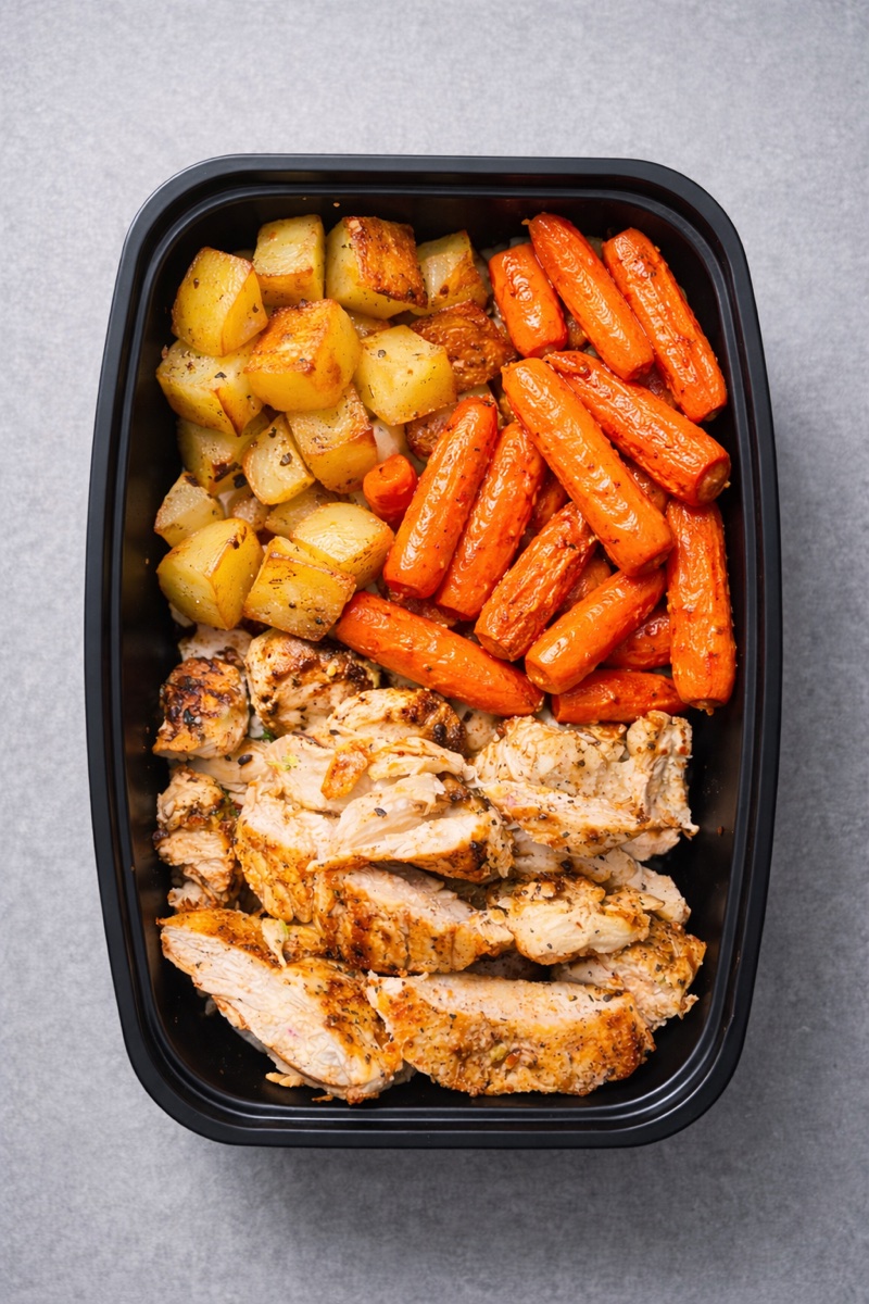 Chicken Bro-Tato Bowl high-protein meal prep